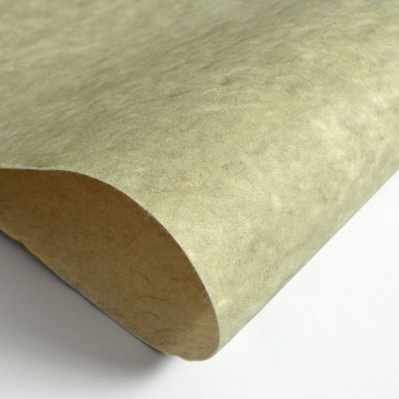 FLAX WALLPAPER | Vintage Concrete | Sand & Moss